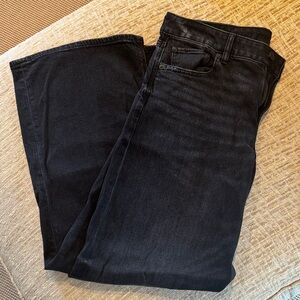 American Eagle Outfitters Women’s Low-Rise Baggy Wide Leg Stretch Jeans Size 6 L